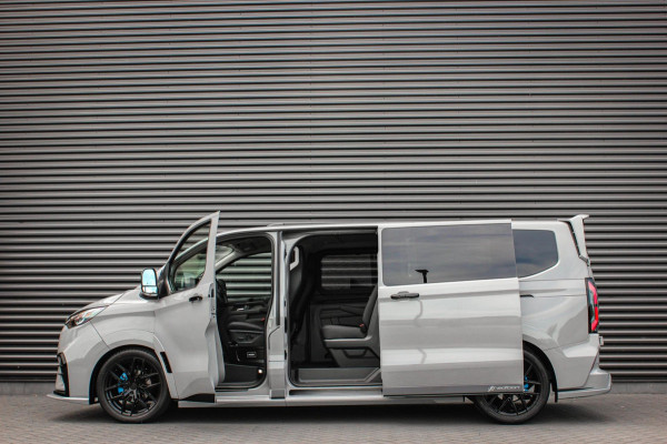 Ford Transit Custom 320 2.0 TDCI L2H1 MSRT DC DUBBEL CABINE MEGA LAGE BIJTELLING / KUIPSTOELEN / DIRECT RIJDEN / NAVIGATIE /GREY