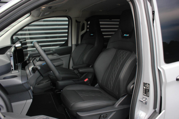 Ford Transit Custom 320 2.0 TDCI L2H1 MSRT DC DUBBEL CABINE MEGA LAGE BIJTELLING / KUIPSTOELEN / DIRECT RIJDEN / NAVIGATIE /GREY