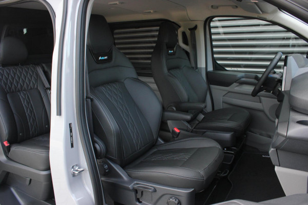 Ford Transit Custom 320 2.0 TDCI L2H1 MSRT DC DUBBEL CABINE MEGA LAGE BIJTELLING / KUIPSTOELEN / DIRECT RIJDEN / NAVIGATIE /GREY