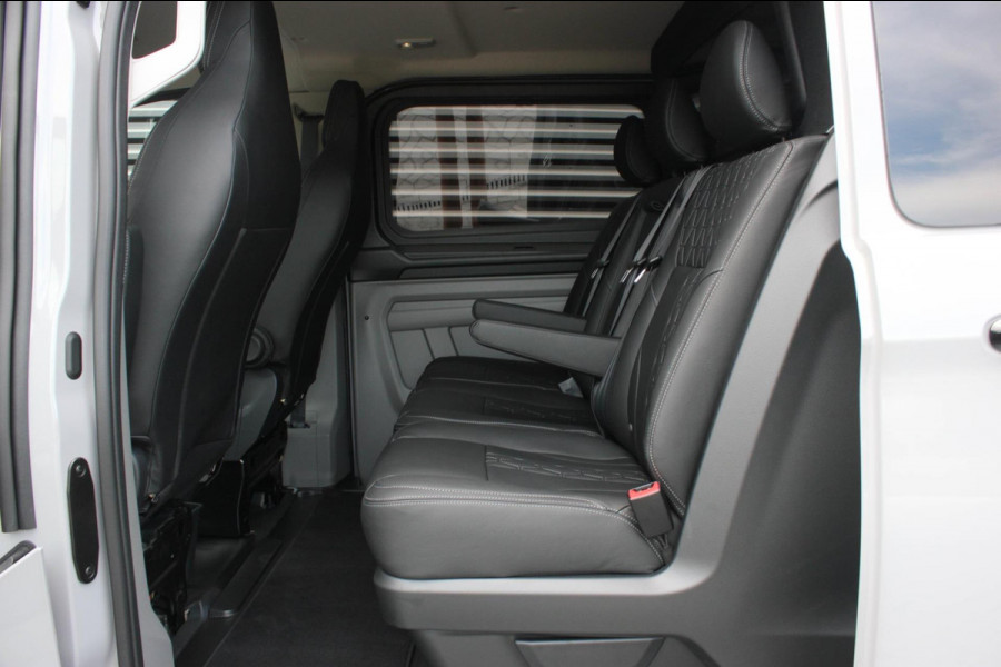 Ford Transit Custom 320 2.0 TDCI L2H1 MSRT DC DUBBEL CABINE MEGA LAGE BIJTELLING / KUIPSTOELEN / DIRECT RIJDEN / NAVIGATIE /GREY