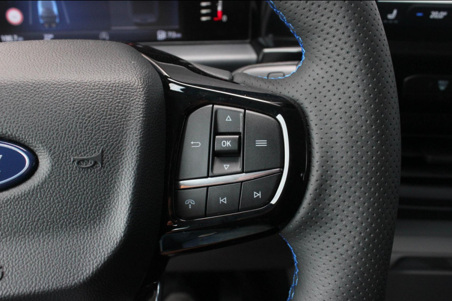 Ford Transit Custom 320 2.0 TDCI L2H1 MSRT DC DUBBEL CABINE MEGA LAGE BIJTELLING / KUIPSTOELEN / DIRECT RIJDEN / NAVIGATIE /GREY