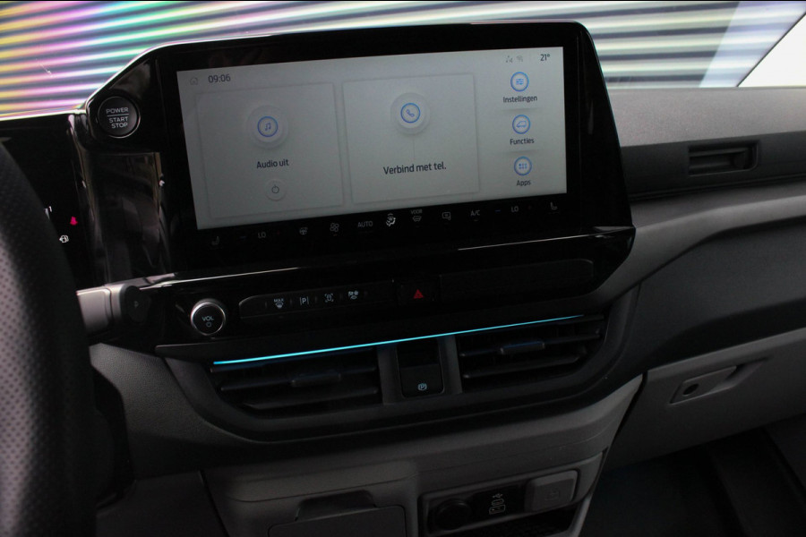 Ford Transit Custom 320 2.0 TDCI L2H1 MSRT DC DUBBEL CABINE MEGA LAGE BIJTELLING / KUIPSTOELEN / DIRECT RIJDEN / NAVIGATIE /GREY