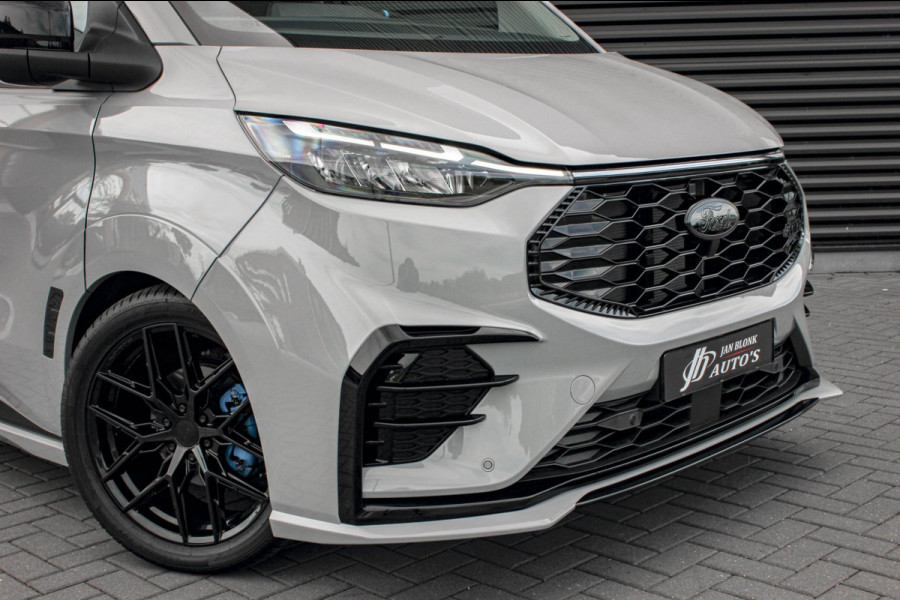 Ford Transit Custom 320 2.0 TDCI L2H1 MSRT DC DUBBEL CABINE MEGA LAGE BIJTELLING / KUIPSTOELEN / DIRECT RIJDEN / NAVIGATIE /GREY