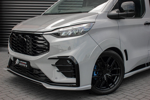 Ford Transit Custom 320 2.0 TDCI L2H1 MSRT DC DUBBEL CABINE MEGA LAGE BIJTELLING / KUIPSTOELEN / DIRECT RIJDEN / NAVIGATIE /GREY