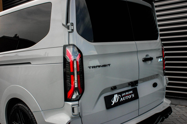 Ford Transit Custom 320 2.0 TDCI L2H1 MSRT DC DUBBEL CABINE MEGA LAGE BIJTELLING / KUIPSTOELEN / DIRECT RIJDEN / NAVIGATIE /GREY