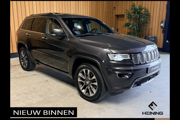 Jeep Grand Cherokee 3.6 Overland. Leer. Navi. Apple-carplay. Trekhaak. Van eerste eigenaar. BTW.