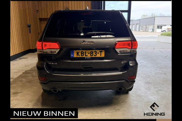 Jeep Grand Cherokee 3.6 Overland. Leer. Navi. Apple-carplay. Trekhaak. Van eerste eigenaar. BTW.