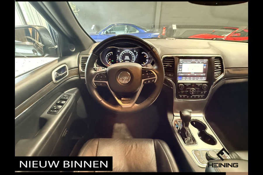 Jeep Grand Cherokee 3.6 Overland. Leer. Navi. Apple-carplay. Trekhaak. Van eerste eigenaar. BTW.