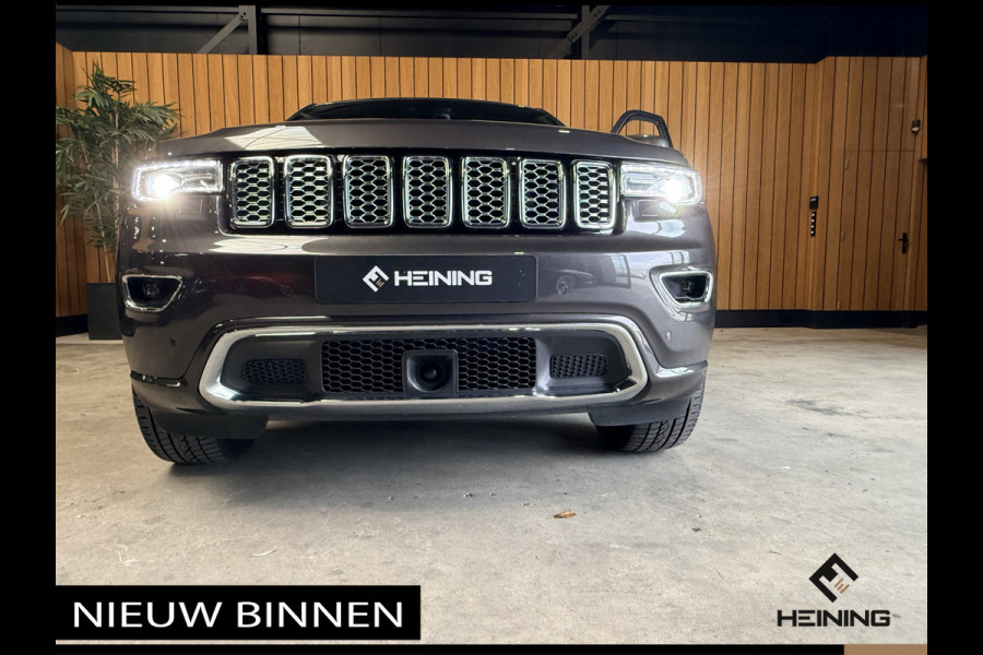 Jeep Grand Cherokee 3.6 Overland. Leer. Navi. Apple-carplay. Trekhaak. Van eerste eigenaar. BTW.