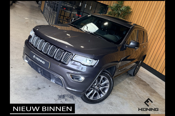 Jeep Grand Cherokee 3.6 Overland. Leer. Navi. Apple-carplay. Trekhaak. Van eerste eigenaar. BTW.