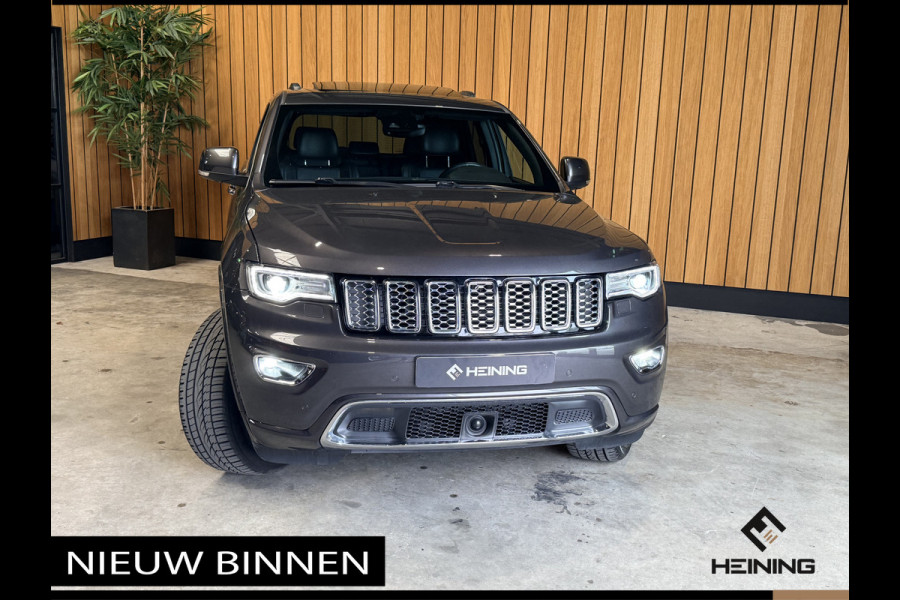 Jeep Grand Cherokee 3.6 Overland. Leer. Navi. Apple-carplay. Trekhaak. Van eerste eigenaar. BTW.