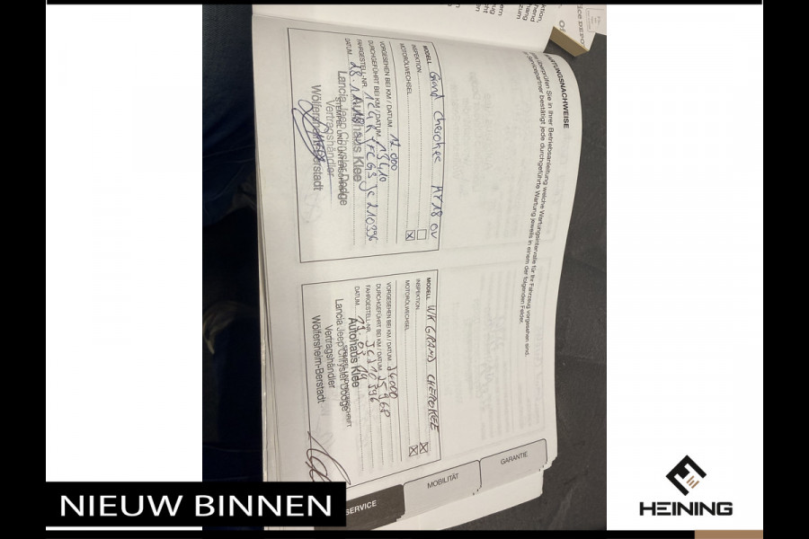 Jeep Grand Cherokee 3.6 Overland. Leer. Navi. Apple-carplay. Trekhaak. Van eerste eigenaar. BTW.