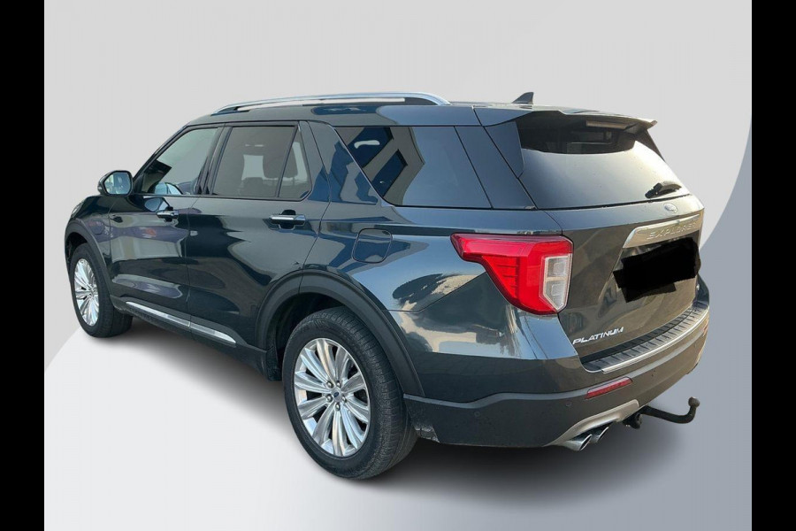 Ford Explorer 3.0 V6 EcoBoost PHEV Platinum 457pk | 7 persoons | Trekhaak | Panoramadak | BTW verrekenbaar | Adaptieve Cruise | Lederen bekleding | Stoelverwarming