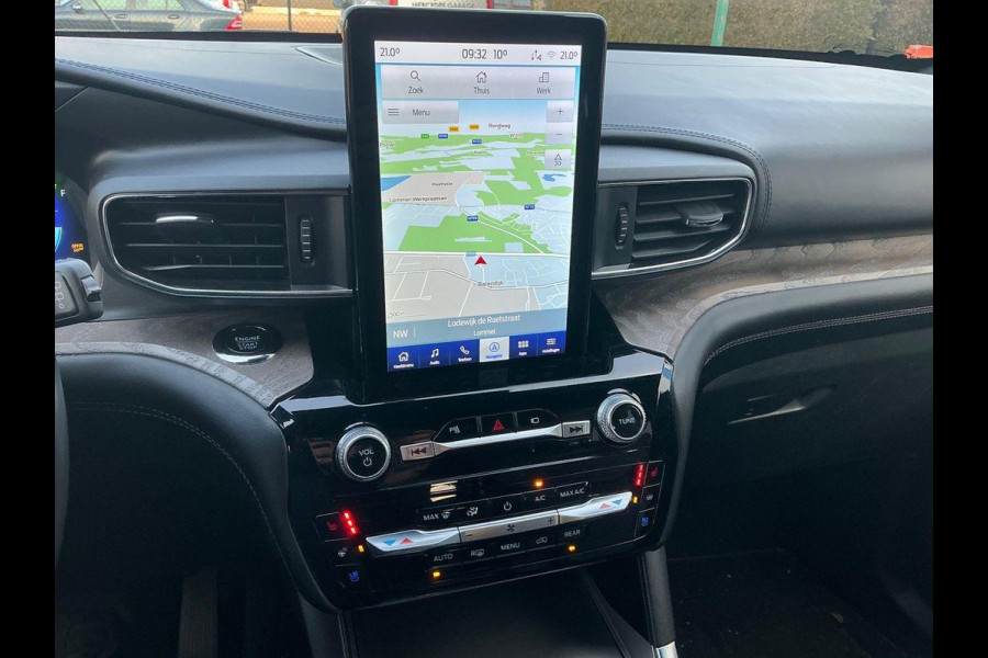 Ford Explorer 3.0 V6 EcoBoost PHEV Platinum 457pk | 7 persoons | Trekhaak | Panoramadak | BTW verrekenbaar | Adaptieve Cruise | Lederen bekleding | Stoelverwarming