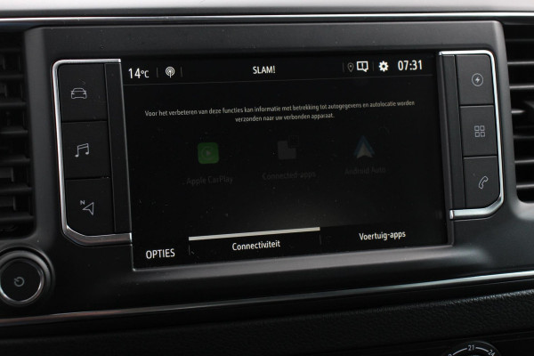 Opel Vivaro-e Combi Zafira L2H1 75 kWh 8 persoons ! Navigatie Airco Dab Camera 360 Cruise control Dab Lichtmetalen velgen Stoelverwarming