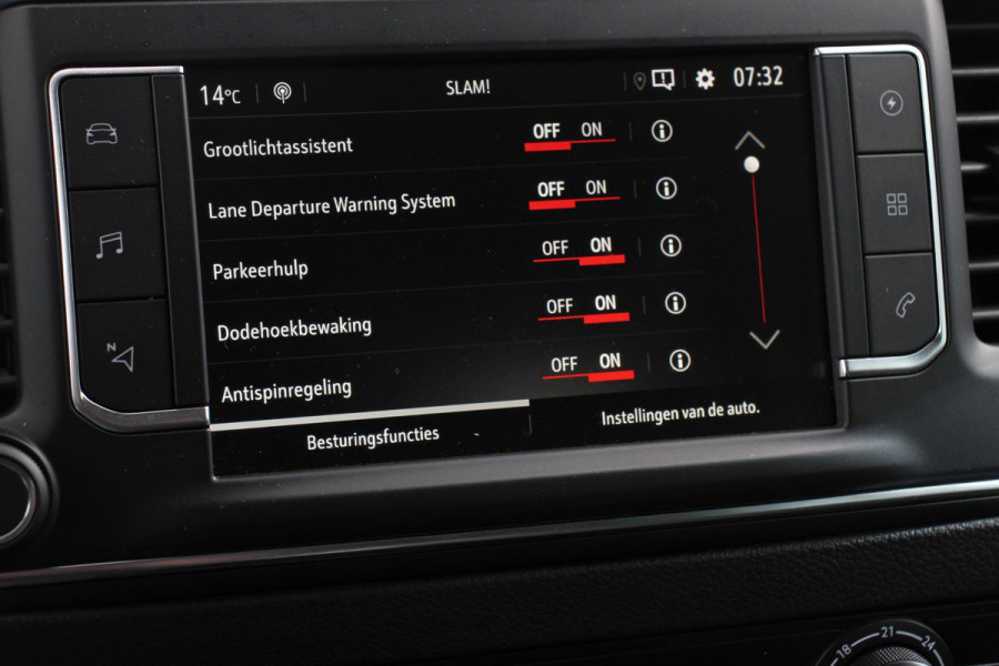 Opel Vivaro-e Combi Zafira L2H1 75 kWh 8 persoons ! Navigatie Airco Dab Camera 360 Cruise control Dab Lichtmetalen velgen Stoelverwarming