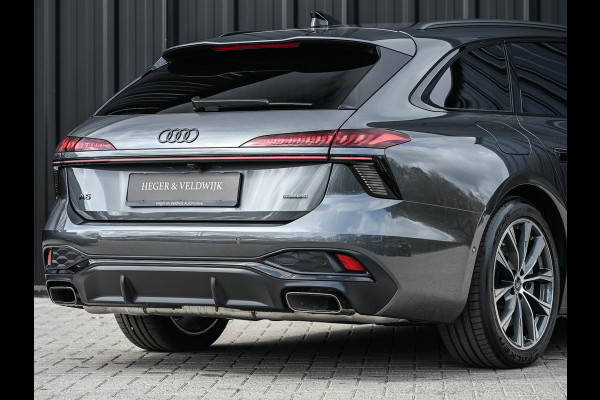 Audi A6 Avant 2.0 e-hybrid Quattro S-Line | Memory Seats | Achteras besturing | 360 Camera | Adaptive cruise | Trekhaak wegklapbaar
