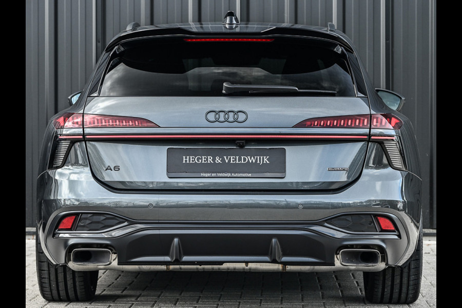 Audi A6 Avant 2.0 e-hybrid Quattro S-Line | Memory Seats | Achteras besturing | Stylingkit | 360 Camera | Adaptive cruise