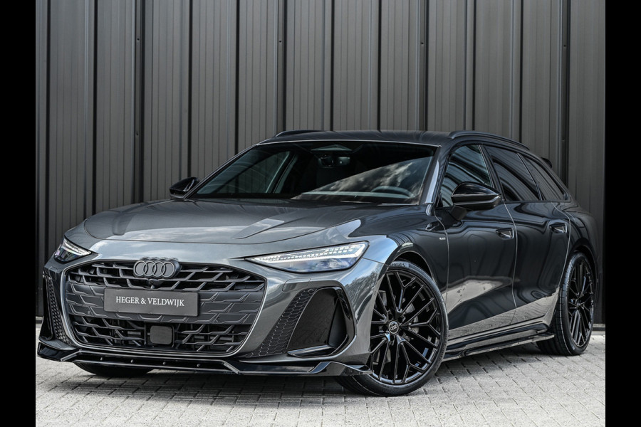 Audi A6 Avant 2.0 e-hybrid Quattro S-Line | Memory Seats | Achteras besturing | Stylingkit | 360 Camera | Adaptive cruise