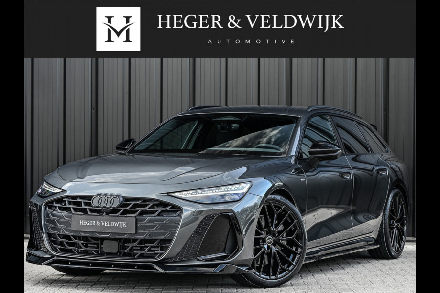 Audi A6 Avant 2.0 e-hybrid Quattro S-Line | Memory Seats | Achteras besturing | Stylingkit | 360 Camera | Adaptive cruise