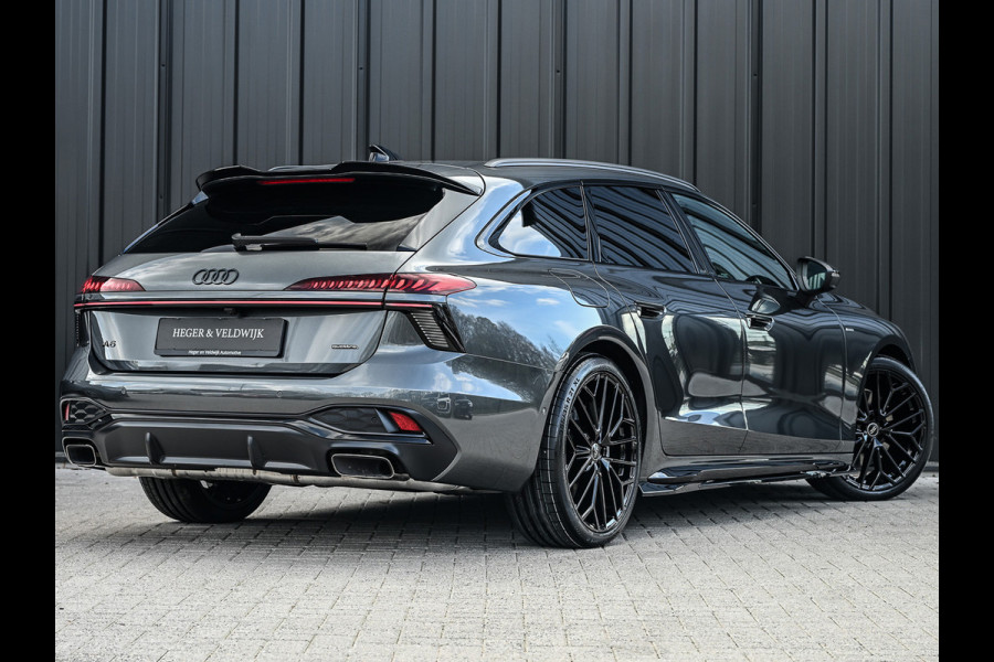 Audi A6 Avant 2.0 e-hybrid Quattro S-Line | Memory Seats | Achteras besturing | Stylingkit | 360 Camera | Adaptive cruise