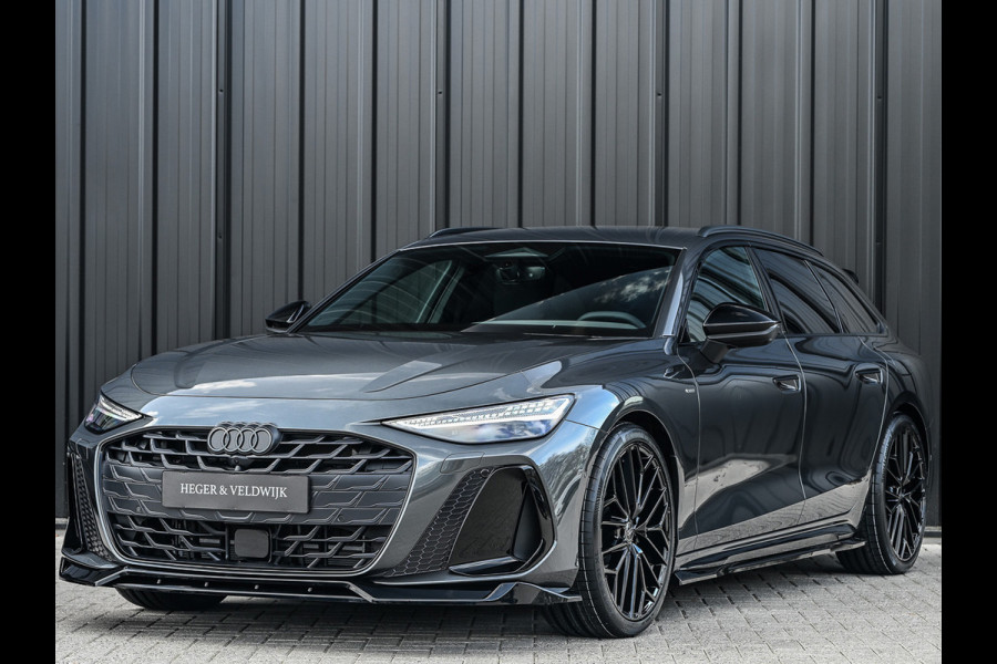 Audi A6 Avant 2.0 e-hybrid Quattro S-Line | Memory Seats | Achteras besturing | Stylingkit | 360 Camera | Adaptive cruise