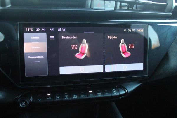 Alfa Romeo junior ELETTRICA SPECIALE 156PK 54 kWh | "SABELT" SPORTSTOELEN ELEKTRISCH VERSTELBAAR MET LEDEREN/ALCANTARA BEKLEDING | PANORAMISCH SCHUIF/KANTEL DAK | BICOLOR DAK (ZWART DAK) | WARMTEPOMP | TECHNOLOGIE PAKKET (O.A. FULL LED ADAPTIVE MATRIX KOPLAMPEN/DODEHOEK DETECTIE/DRAADLOZE TELEFOONLADER/ACHTERUITRIJ CAMERA/PARKEERSENSOREN VOOR, ACHTER,ZIJKANT) | DRAADLOZE APPLE CARPLAY/ANDROID AUTO | CLIMATE CONTROL | ELEKTRISCH BEDIENBARE ACHTERKLEP | STOEL VERWARMING | ELEKTRISCH BEDIENBARE VOORSTOEL | VERKEERSBORDEN HERKENNING | ADAPTIVE CRUISE CONTROL | KEYLESS ENTRY/START |