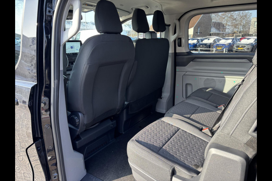 Ford Transit Custom 340 2.5 PHEV L2H1 Limited | 233pk | Kombi | Incl. BTW/BPM | 162 | Dubbele zijschuifdeur | Privacy Glass | Inklapbare trekhaak | 17 inch lichtmetalen velgen | Driver Assistance Pack Premium | Verwarmbaar stuurwiel