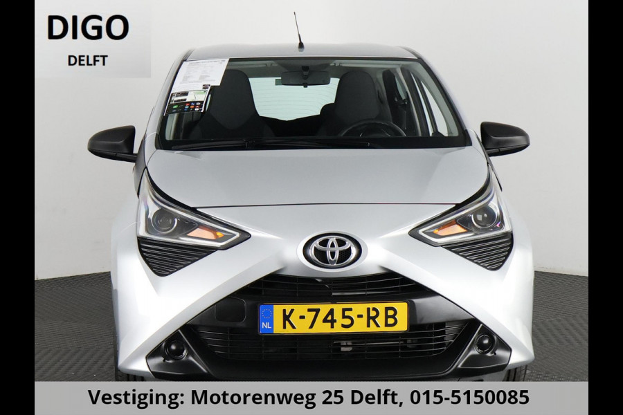 Toyota Aygo 1.0 VVT-i X SILVERLINE FUN AIRCO COMFORT PACK AIRCO.5 DRS .GARANTIE TOT 2031 !
