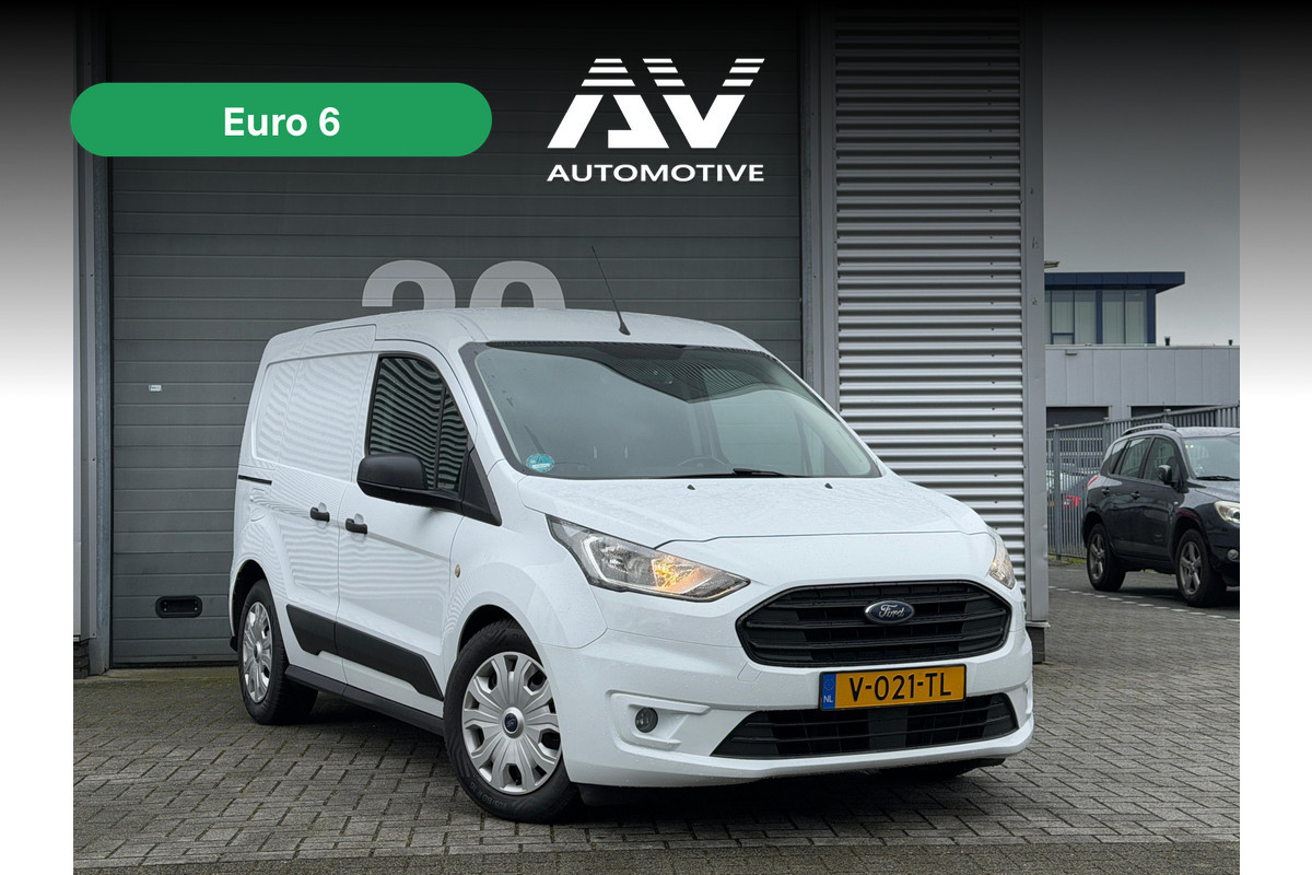 Ford Transit Connect 1.5 EcoBlue | 3-Zitter | Airco | Camera | Trekhaak | Cruise control | NAP Logisch | Nieuwe APK | Dealer onderhouden | Euro 6