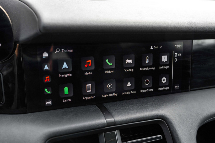 Porsche Taycan Sport Turismo | Krijt grijs | Pano | Sport design | Luchtvering | 21'' GTS