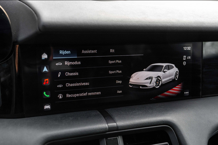Porsche Taycan Sport Turismo | Krijt grijs | Pano | Sport design | Luchtvering | 21'' GTS