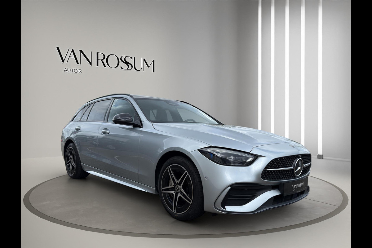 Mercedes-Benz C-Klasse 300 e AMG Line Premium Plus | Pano | 360 | Head -Up | Leder | Sfeer | Memory | Night Pakket | Trekhaak |