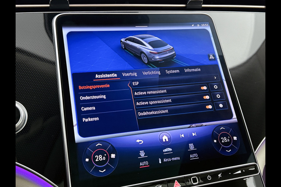 Mercedes-Benz EQS 350 Business Plus Line 90 kWh / Panorama-Schuifdak / Leder-Comfort / Xenon / Radio multimedia / Apk 02-2027