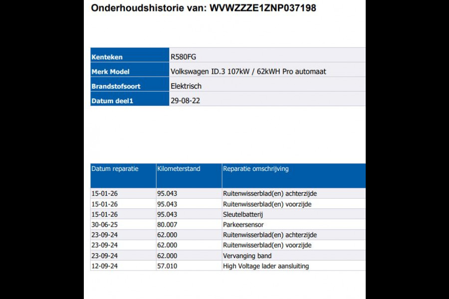 Volkswagen ID.3 Pro 62KWh Comfort / Navigatie / Pdc.V+A / Airco-ecc./ Xenon / Radio multimedia / Apk 08-2026