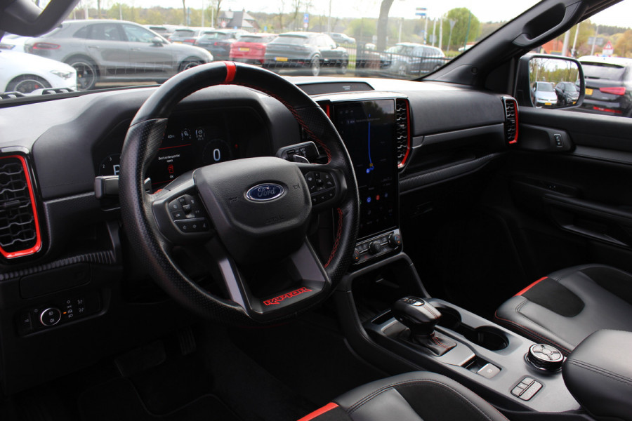 Ford Ranger 3.0 Double Cab EcoBoost Raptor / Trekhaak / 360Camera / Leder / Matrix LED / 20'' / B&O / Stuur+Stoelverwarming / Sfeerverlichting / DAB / Dodehoek / ACC
