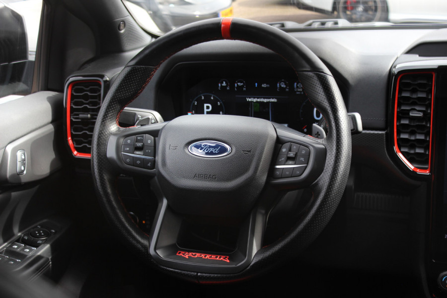 Ford Ranger 3.0 Double Cab EcoBoost Raptor / Trekhaak / 360Camera / Leder / Matrix LED / 20'' / B&O / Stuur+Stoelverwarming / Sfeerverlichting / DAB / Dodehoek / ACC