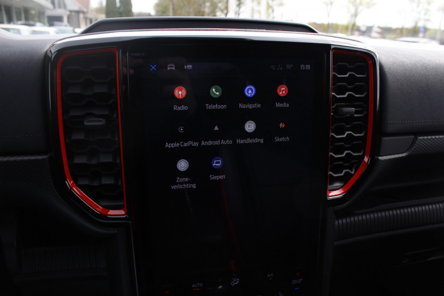 Ford Ranger 3.0 Double Cab EcoBoost Raptor / Trekhaak / 360Camera / Leder / Matrix LED / 20'' / B&O / Stuur+Stoelverwarming / Sfeerverlichting / DAB / Dodehoek / ACC