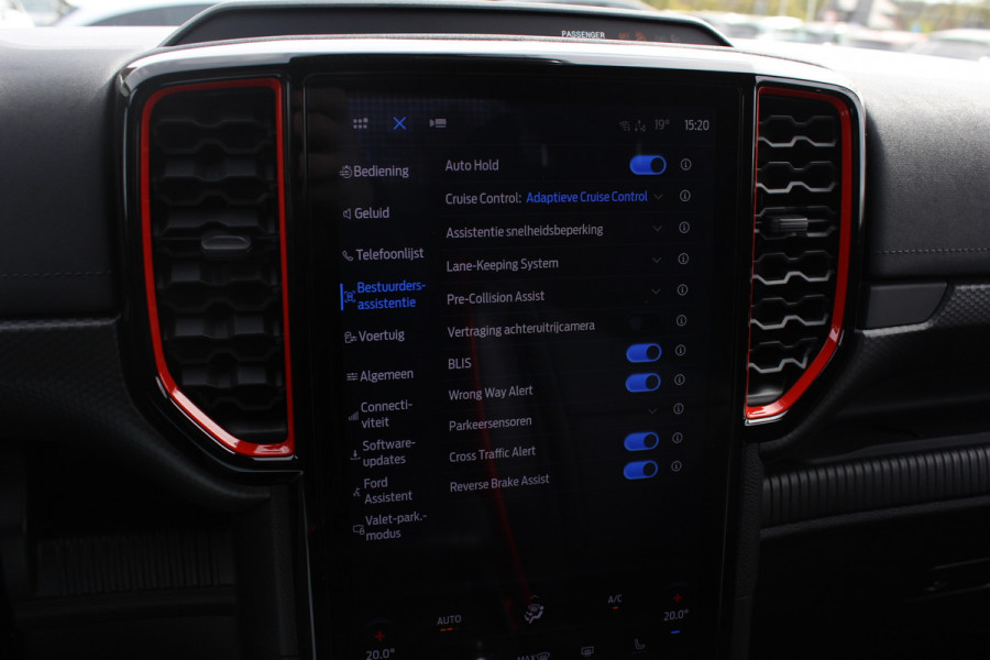 Ford Ranger 3.0 Double Cab EcoBoost Raptor / Trekhaak / 360Camera / Leder / Matrix LED / 20'' / B&O / Stuur+Stoelverwarming / Sfeerverlichting / DAB / Dodehoek / ACC