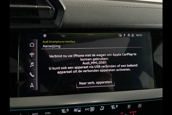 Audi A3 Sportback 30 TFSI S Line Pano|Sfeer|Night|Leer|CarPlay