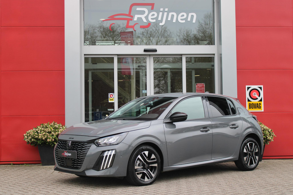 Peugeot 208 1.2 100PK ALLURE | CAMERA VOOR + ACHTER | PARKEERSENSOREN VOOR + ACHTER | DRAADLOZE APPLE CARPLAY/ANDROID AUTO | NAVIGATIE | DODEHOEK DETECTIE | CRUISE CONTROL | DAB+ RADIO | CLIMATE CONTROL | LED KOPLAMPEN |