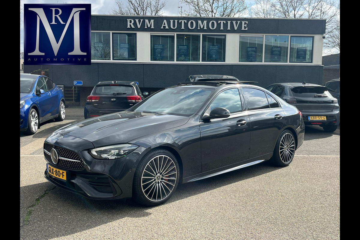 Mercedes-Benz C-Klasse 300 AMG Line | MEGA COMPLEET!! | RIJKLAARPIJS incl. 12mnd BOVAG