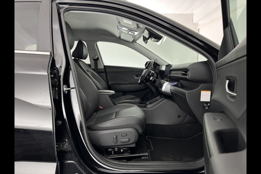 Hyundai Kona 1.6 GDI HEV Premium (INCL-BTW) Aut.*LEATHER | FULL-LED | NAVI-FULLMAP | DAB | ADAPTIVE-CRUISE | KEYLESS | TOPVIEW | BLINDSPOT | LANE-ASSIST | DIGI-COCKPIT | HEATED/COOLED-COMFORTSEATS | MEMORY-PACK | 18''ALU*