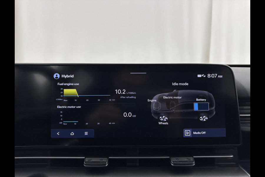 Hyundai Kona 1.6 GDI HEV Premium (INCL-BTW) Aut.*LEATHER | FULL-LED | NAVI-FULLMAP | DAB | ADAPTIVE-CRUISE | KEYLESS | TOPVIEW | BLINDSPOT | LANE-ASSIST | DIGI-COCKPIT | HEATED/COOLED-COMFORTSEATS | MEMORY-PACK | 18''ALU*