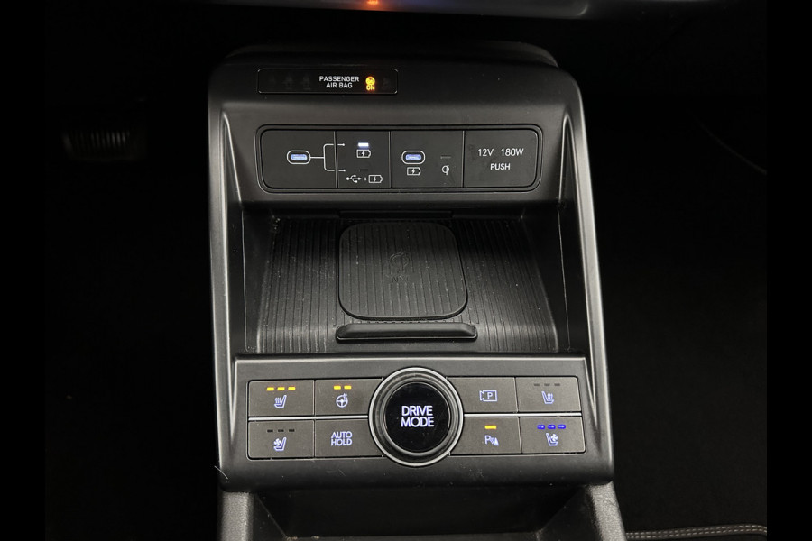 Hyundai Kona 1.6 GDI HEV Premium (INCL-BTW) Aut.*LEATHER | FULL-LED | NAVI-FULLMAP | DAB | ADAPTIVE-CRUISE | KEYLESS | TOPVIEW | BLINDSPOT | LANE-ASSIST | DIGI-COCKPIT | HEATED/COOLED-COMFORTSEATS | MEMORY-PACK | 18''ALU*