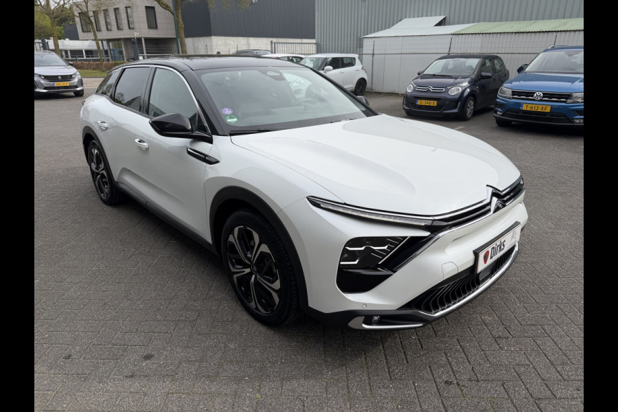 Citroën C5 X 225pk Plug-in Hybrid Shine (Elektrisch Schuifdak - Leder incl verwarming/geheugen - Elektrische Klep - HiFi - 360gr Camera - Ada
