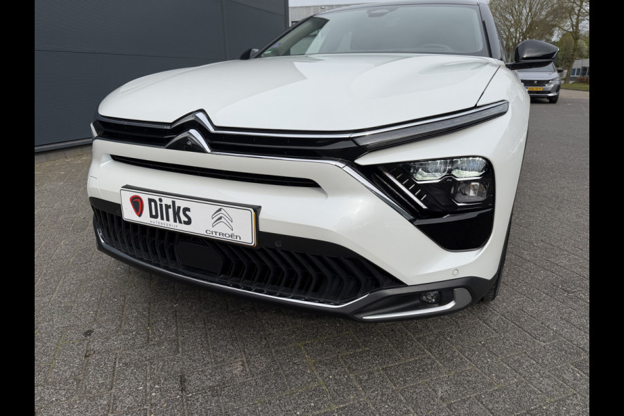 Citroën C5 X 225pk Plug-in Hybrid Shine (Elektrisch Schuifdak - Leder incl verwarming/geheugen - Elektrische Klep - HiFi - 360gr Camera - Ada