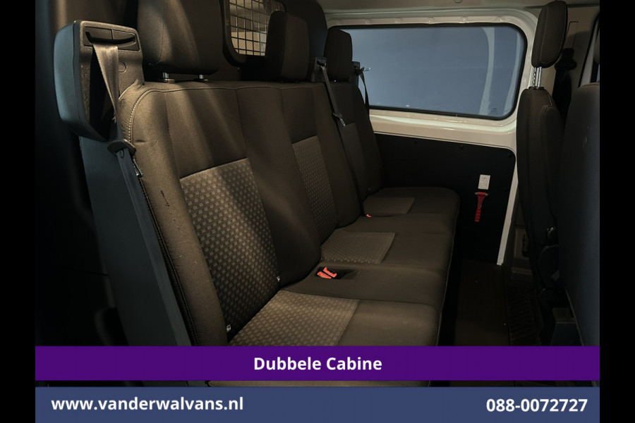 Ford Transit Custom 2.0 TDCI L2H1 Dubbele Cabine Inrichting Euro6 Airco | 6-Zits | Camera | LED | Apple Carplay | 2750kg Trekhaak Android Auto, Cruisecontrol, Verwarmde voorruit, Parkeersensoren
