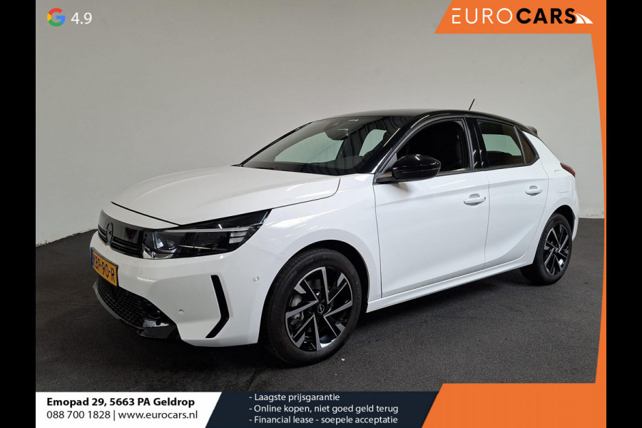 Opel Corsa 1.2 Turbo 110pk Hybrid Automaat GS Navigatie Airco Cruise control Parkeersensoren Apple Carplay/ Android Auto Camera Lichtmetalen velgen LED