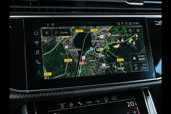 Audi RSQ8 4.0 TFSI RS Q8 Urban Quattro | Ceramic | B&O Advanced | Head-up | 360 Camera | Carbon pack | Adaptive cruise | Ambiance interieur | 4 zone climate |